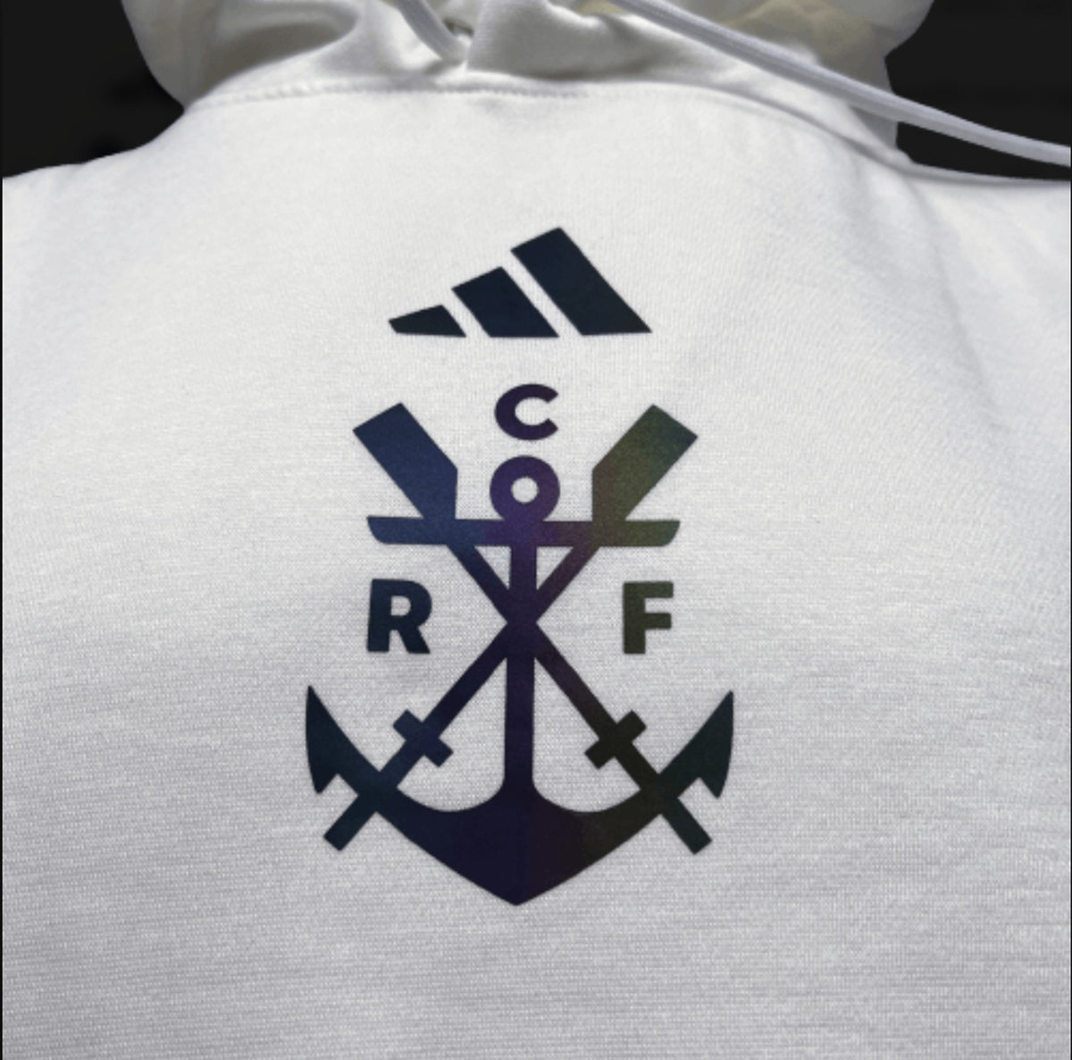 Flamengo White Reflective Sweatshirt White
