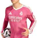 Real Madrid 26/27 Away Red Long sleeve Jersey - Player version
