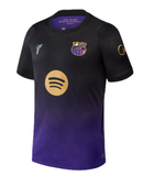Barcelona 26/27 Away Jersey Black and Purple - Fan version
