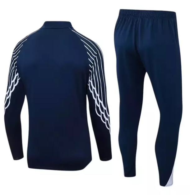Paris Saint-Germain PSG 24/25 Long-sleeve Training Kit Fourth Blue