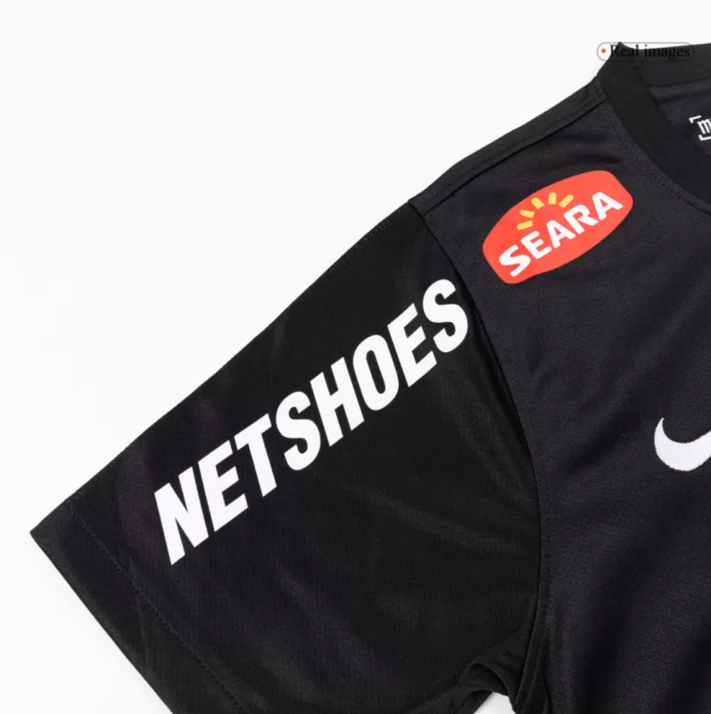 Santos 11/12 Away Jersey Black - Fan version