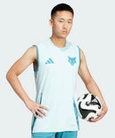 Cruzeiro 25/26 Training Tank Light Blue Jersey - Fan version