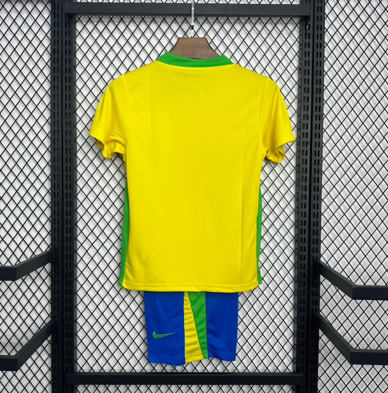 Brazil 25/26 Home Jersey - Infantil version