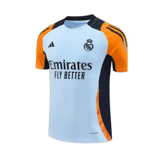 Real Madrid 24/25 Training Light Blue Jersey - Fan version
